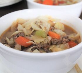 Cabbage and Beef Soup