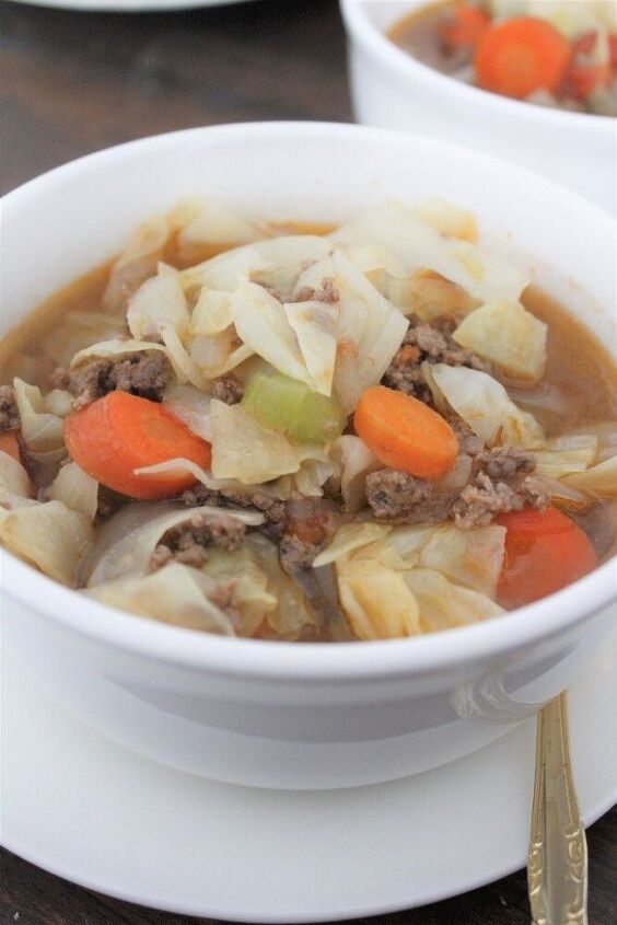 cabbage and beef soup