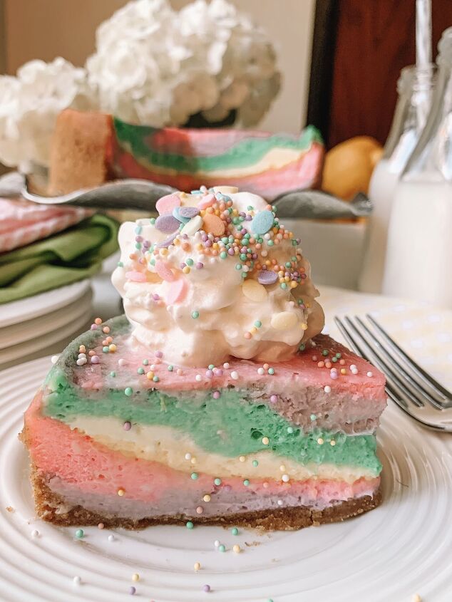 s 10 birthday cakes that will release your inner child, Rainbow Cheesecake