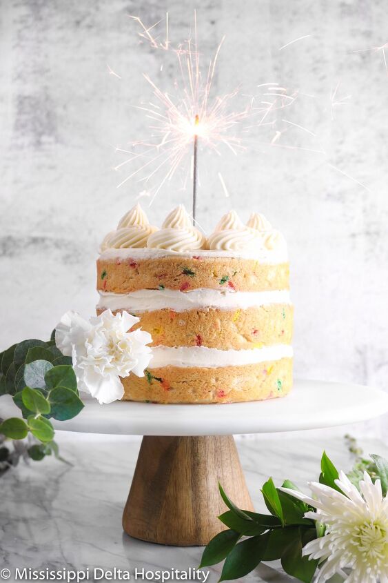 s 10 birthday cakes that will release your inner child, The Best Funfetti Cake