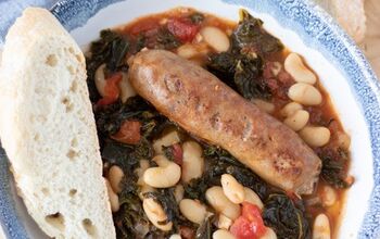 One-Pot Italian Sausage, Kale, and White Beans