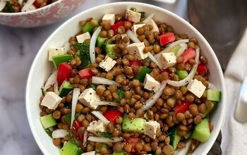 Brown Lentil Salad