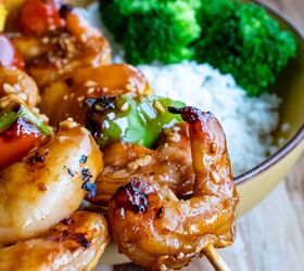 Honey Soy Glazed Shrimp Skewers | Foodtalk