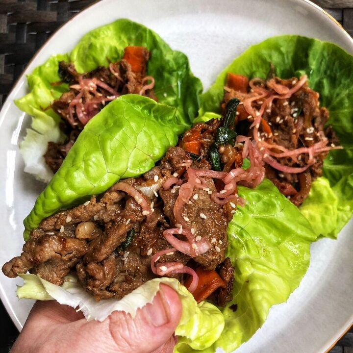 bulgogi lettuce wraps