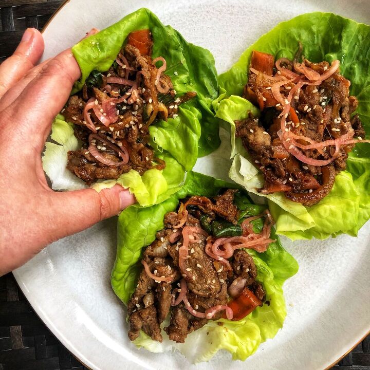 bulgogi lettuce wraps