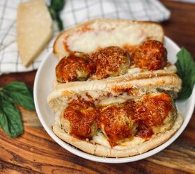 chicken parmesan meatball subs