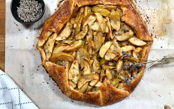 Lavender Apple Galette