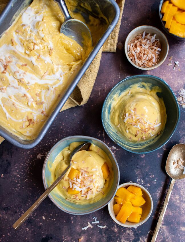 s 11 dairy free desserts that everyone can enjoy, Mango Coconut and Lemongrass Soft Serve