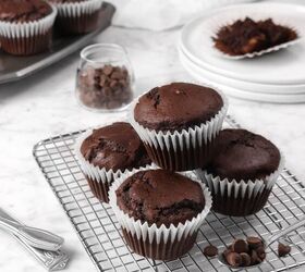 s 11 dairy free desserts that everyone can enjoy, Vegan Double Chocolate Muffins