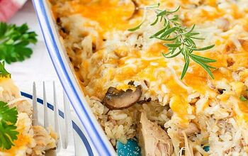 Leftover Cheesy Turkey Casserole - Jas' Kickasserole