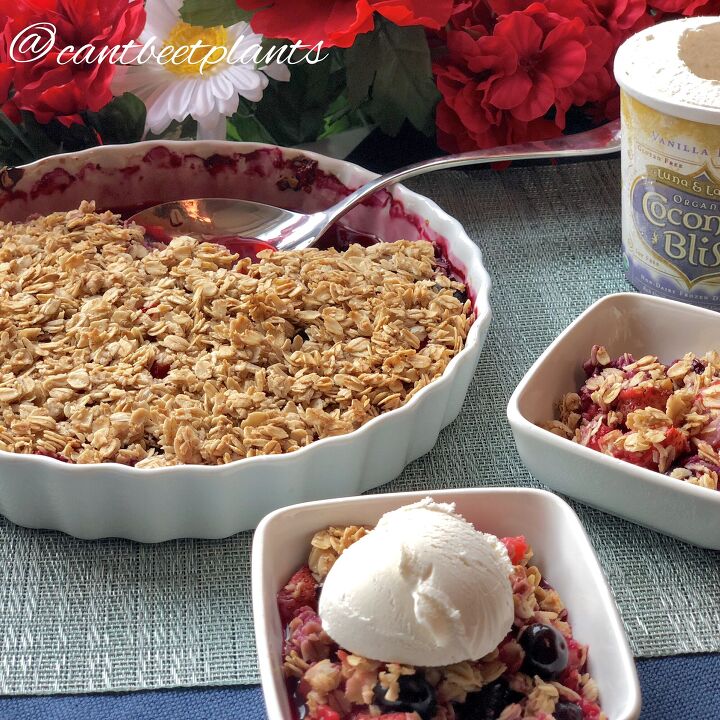 s 15 gluten free desserts that will make you forget about flour, Berry Crumble