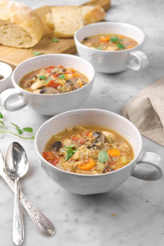 chicken and wild rice soup