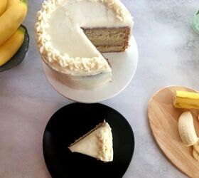 s 15 desserts that will make you go bananas, Easy and Moist Banana Pudding Layer Cake W C