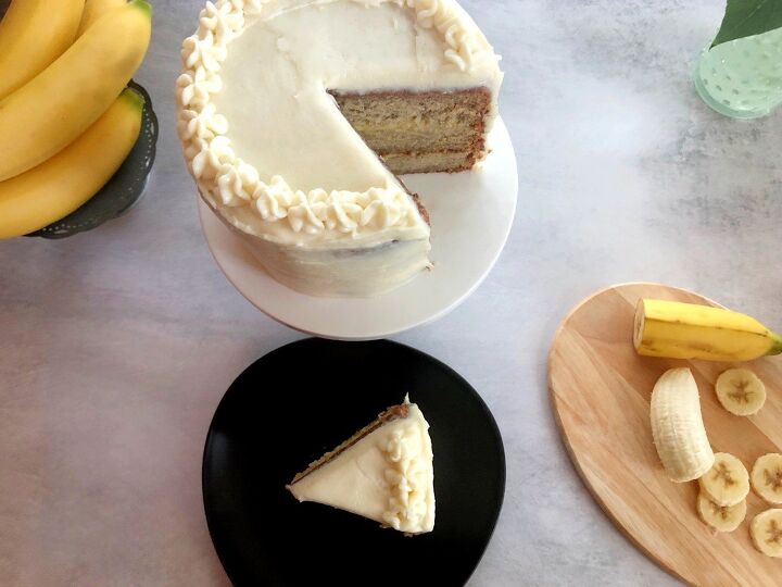 s 15 desserts that will make you go bananas, Easy and Moist Banana Pudding Layer Cake W C