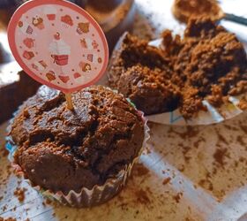 Eggless Chocolate Muffins (Healthy Version)
