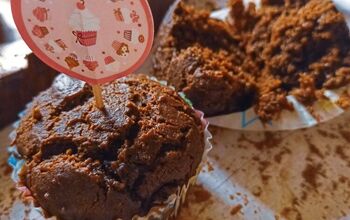 Eggless Chocolate Muffins (Healthy Version)