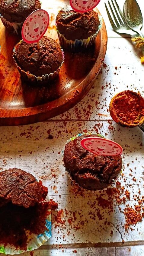 eggless chocolate muffins healthy version