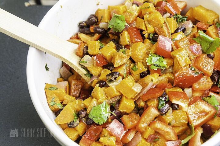 roasted sweet potato salad