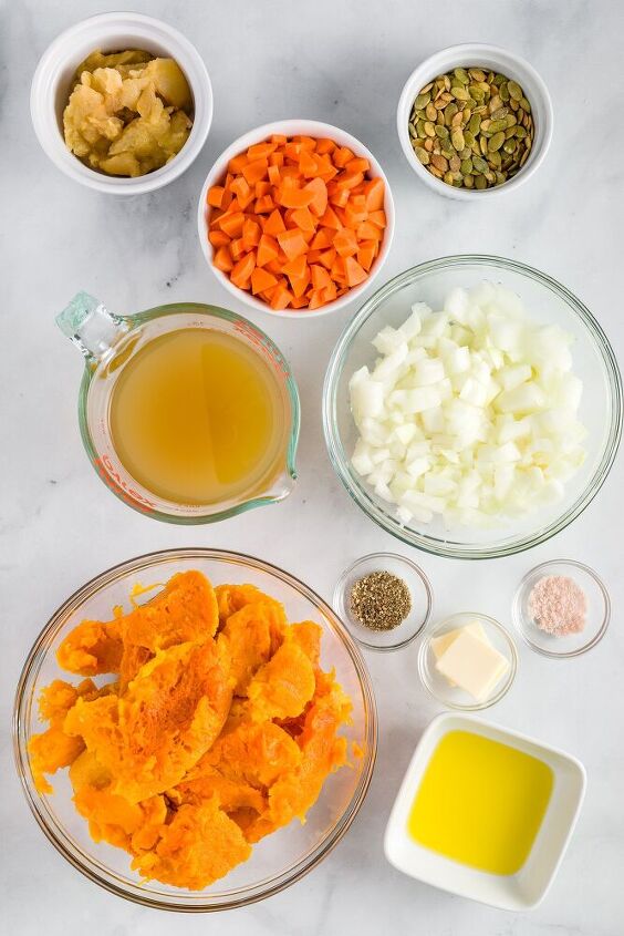 butternut squash soup, Soup ingredients