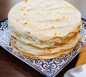 Orange Cream Crepe Cake | Foodtalk