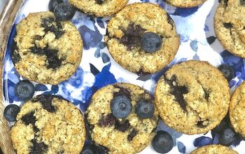 Almond Flour Blueberry Muffins