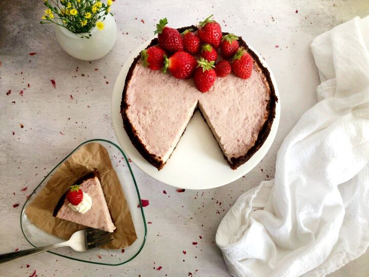 instant pot strawberry cheesecake