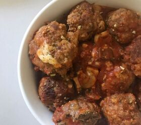 Mozzarella Stuffed Meatballs | Foodtalk