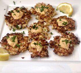 mock crab cakes with chipotle aioli