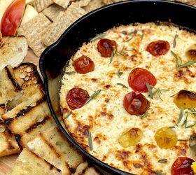 Baked Ricotta Cheese and Tomato Dip Foodtalk