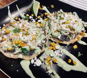 s 13 recipes to spice up taco tuesday dinners, Healthy and Simple Chicken Tostadas