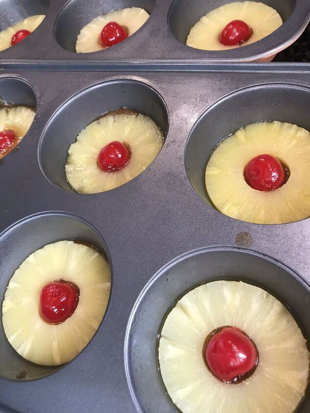 gluten free pineapple upside down cupcake recipe
