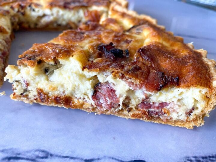 bacon and cheese quiche