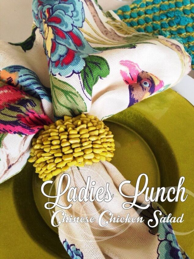 ladies lunch bow tie chicken pasta salad