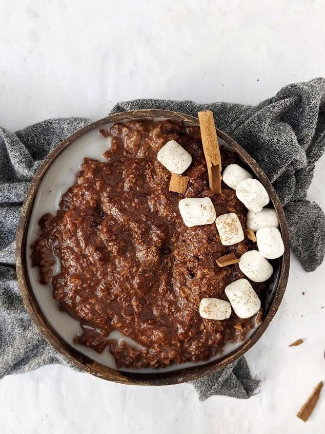 mexican hot chocolate protein oats