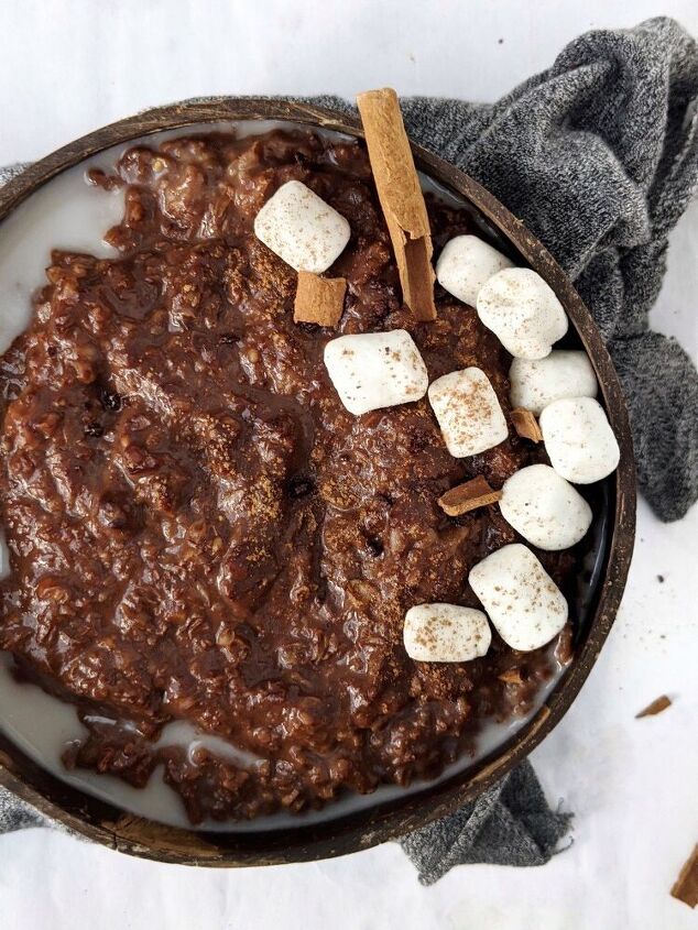 mexican hot chocolate protein oats