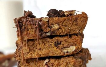 Fudgy Sweet Potato Turtle Blondies