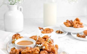 Apple Pie Fritters With Spiced Apple Glaze