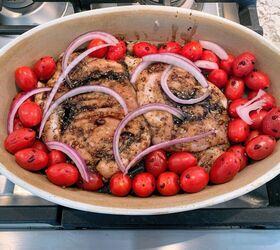 balsamic chicken with fresh tomatoes