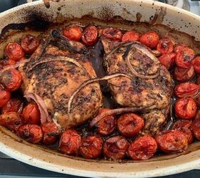 balsamic chicken with fresh tomatoes