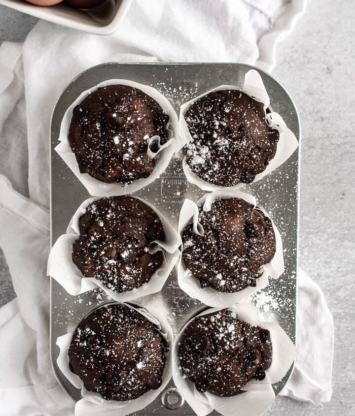 Dark Chocolate Mocha Muffins | Foodtalk Dark Chocolate Mocha Muffins | Foodtalk
