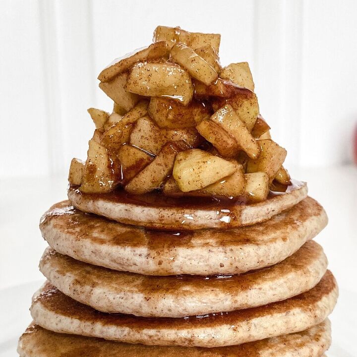 apple pie pancake topping