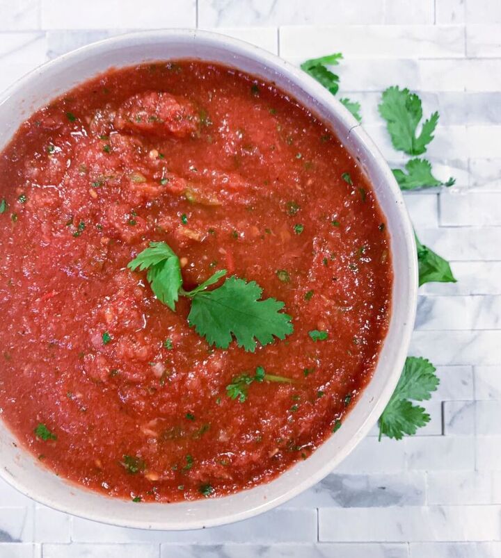 authentic homemade salsa