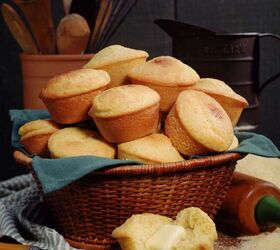 s 21 muffins recipes that will make an unbelievable breakfast, 4 ingredient Cornbread Muffin Recipe