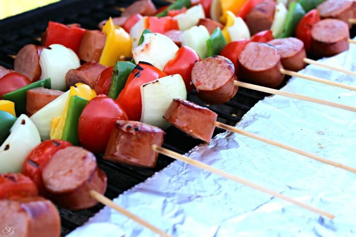 oktoberfest kielbasa kabobs