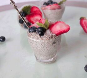 s 13 healthy snacks you can eat guilt free, 4 Ingredient Chia Seed Pudding