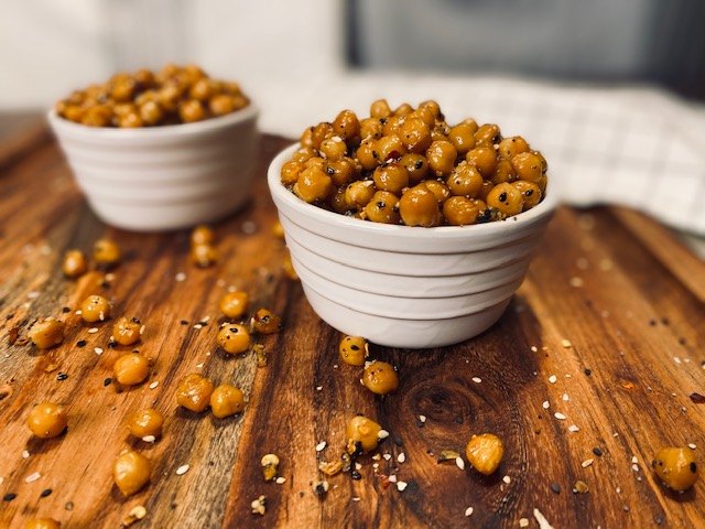s 13 healthy snacks you can eat guilt free, Everything Bagel Chickpeas