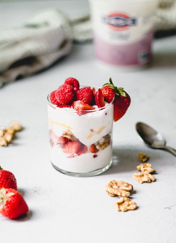 s 13 healthy snacks you can eat guilt free, Easy Greek Yogurt Parfaits