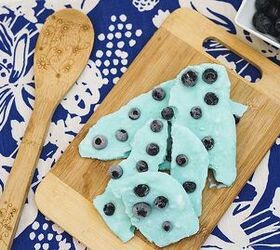 s 13 healthy snacks you can eat guilt free, Blueberry Greek Yogurt Bark Recipe