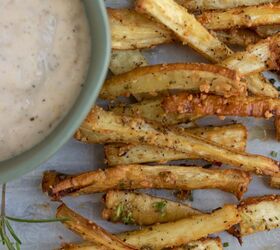 s 13 healthy snacks you can eat guilt free, Baked Rosemary Parsnip Fries