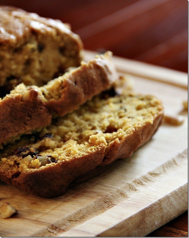 s 13 tasty loaf cakes you can serve for breakfast and dessert, Walnut Raisin Pumpkin Bread